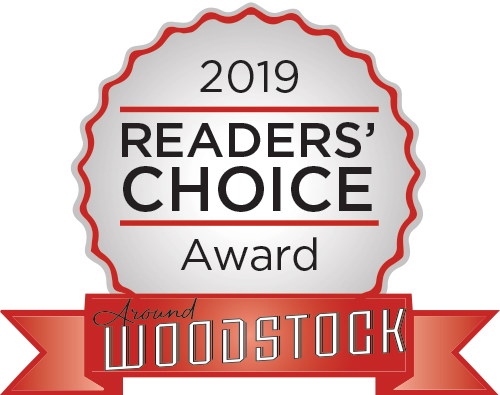 Around Woodstock Readers Choice Award Winner 2019